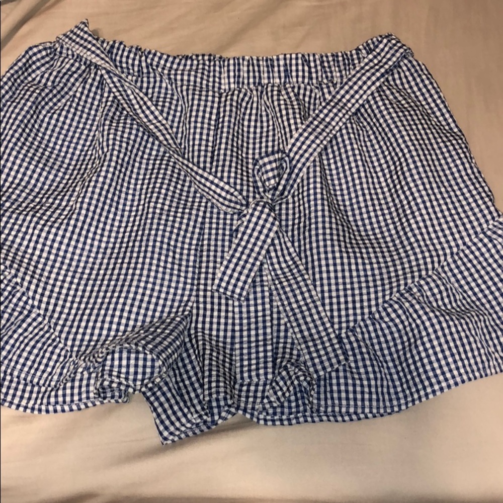Plaid shorts